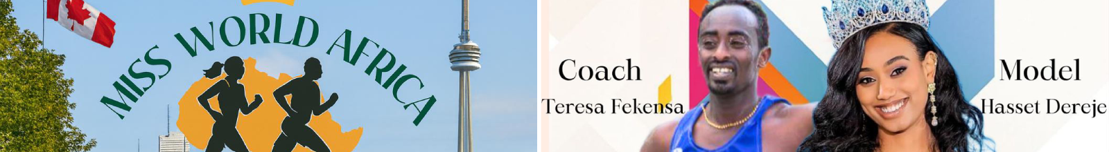 Official Flyer for the Miss World Africa 5km Run